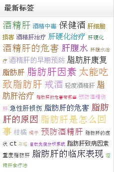 织梦TAG标签颜色